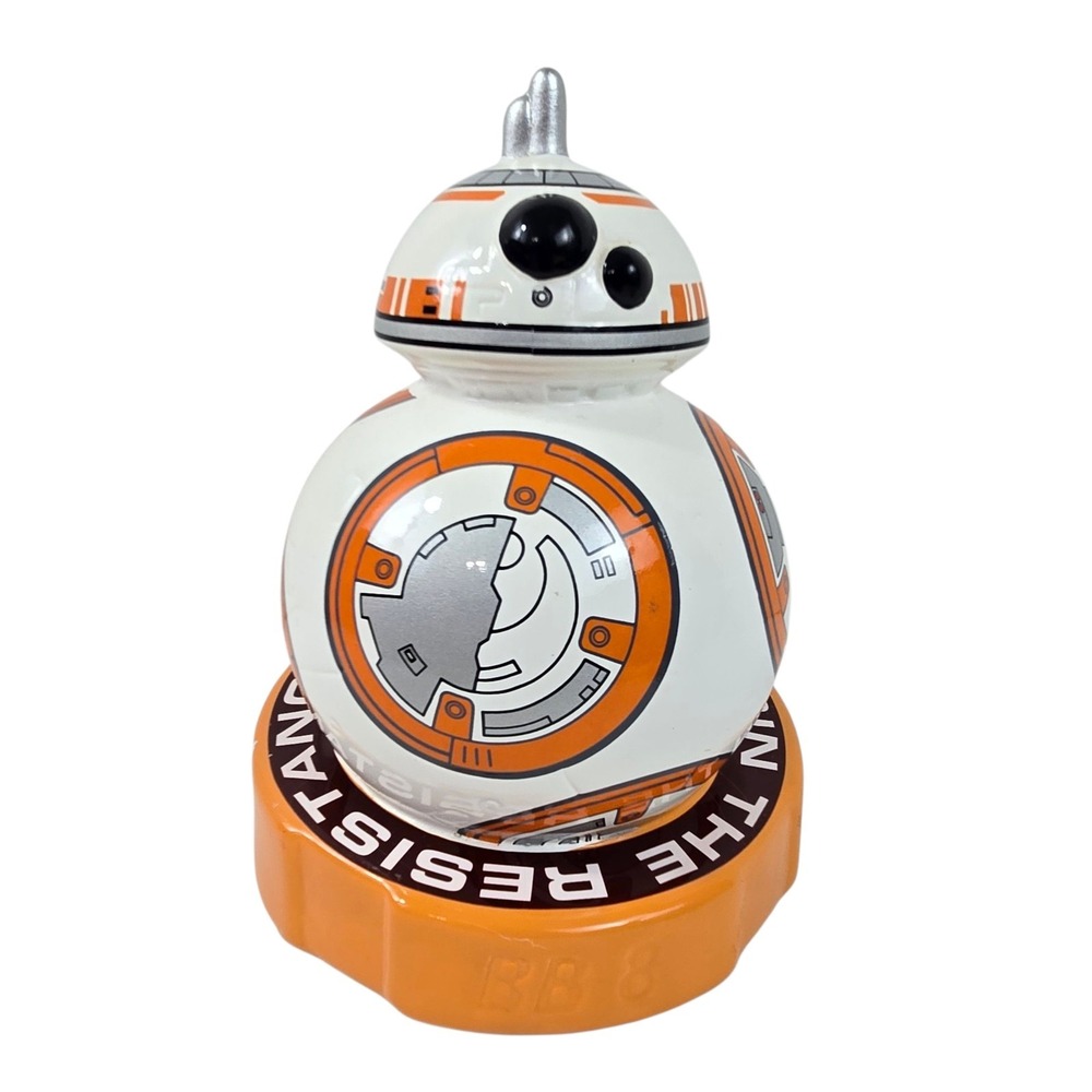 Star Wars BB8 Robot Droid Ceramic Coin Bank FAB Starpoint 8" Lucasfilm w FLAW
